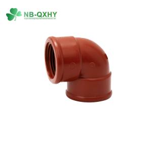 Wholesale Red Pn16 Female 90 Degree Elbow Pph Water Pipe Sanitary Fitting SGS Certified and 3/4 from china suppliers