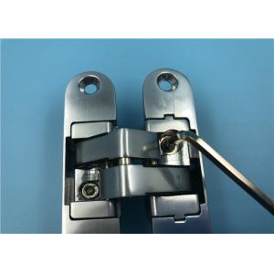 Left Open Adjustable SOSS Type Hinges / Long Life SOSS 212 Door Hinges