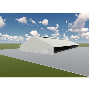 Industrial Steel Structure Construction Easy Installation Large Metal Sheds