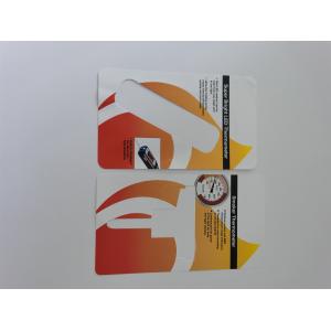 Die Cut Custom Blister Card Packaging Glossy Matt Surface Folding