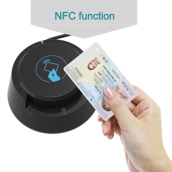 NEW USB Smart Card Reader NFC/RFID Card Reader Access Control ISO14443A and B