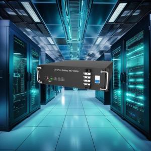 Wholesale Solar Storage Rackmount Lifepo4 Battery Rechargeable BMS 5.12kwh from china suppliers