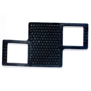 Custom Vibration Isolation Bearings solid rubber material pad