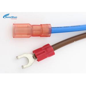 Bare Copper Wire Harness Assembly M5 Spade Terminals 4.8 X 0.51 Terminals