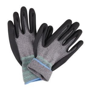 Work safety gloves nitrile nitrile foam coating work gloves nitrile foam foam