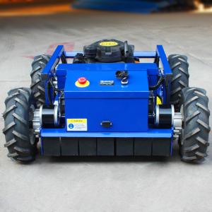 China Supply Rubber Crawler Robot Gasoline Self Propelled Garden Remote Control