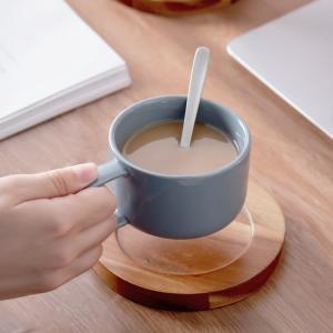 Nordic Cappuccino Coffee Cup And Saucer Set Of 12 Pieces Ceramic 250ml Porcelain