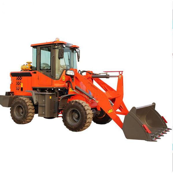 1.2 Ton Front End Mini Wheel Loader Construction Machine Hydraulic Operation