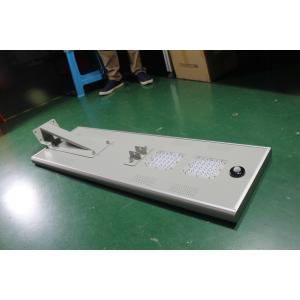 Wholesale Waterproof LED Street Light 45W Mono Soalr Panel With 24AH Lithium Battery All In One Integration from china suppliers