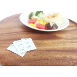 Customized Salt Individual Condiment Packets With 18 Months Shelf Life / More