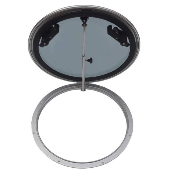 Quality Diameter 575mm Round Deck Hatch With Anodized Aluminum Frame for sale