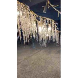 Wholesale Gold Trasparent Modern Large Foyer Chandelier 110V-240 85V-265V from china suppliers