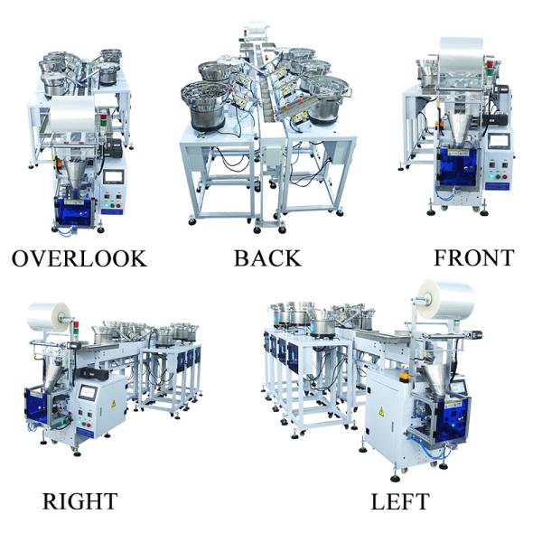 Semi-automatic Manual Placement Filling Screws Bolts Small Parts Hardware