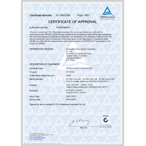 Shenzhen Bojing Lighting Co.,Ltd Certifications