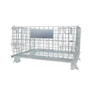 Turnover Storage 4.0mm Foldable Wire Mesh Basket