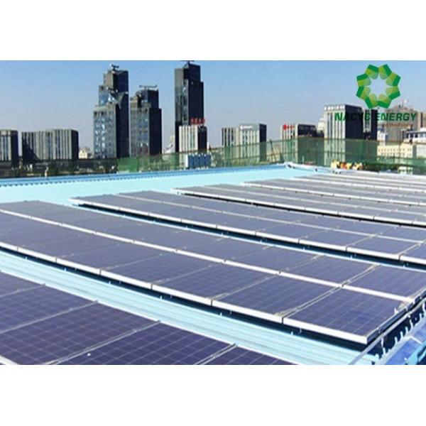 Short Rail Module System Support Solar PV Panel Metal Roof Mounting Systems