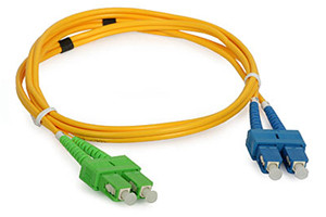 China 1M, 3M, 5M, Customized Singlemode Or Multimode APC-SC-PC DX - SM Fiber Optic Patch Cord on sale China 1M, 3M, 5M, Customized Singlemode Or Multimode APC-SC-PC DX - SM Fiber Optic Patch Cord on sale