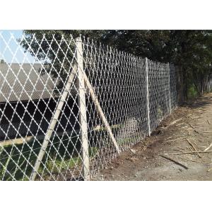 Rhombus Welded Razor Mesh Fence 150mmx300mm BT022 Hot dipped Galvanized