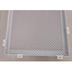 Suspended Ceiling Decorative Diamond Aluminum Fabrics For Architecture