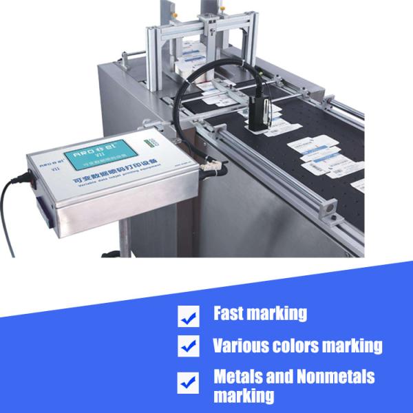 Expiration Date Batch Number Inkjet Coding Machine High Performance Logo