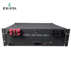 Smart Bms 51.2v Lifepo4 Backup Battery 48V Lithium Ion Battery 50ah 100ah