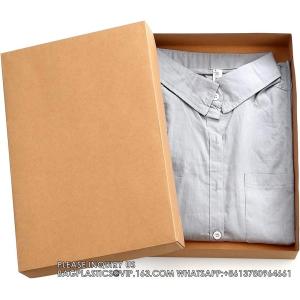 Kraft Gift Boxes With Lids Of Assorted Sizes With 4 Inch Deep Robe Boxes-