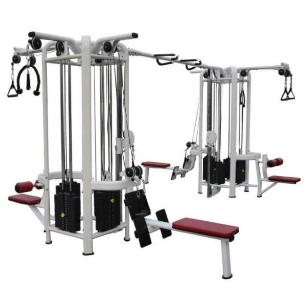 8 Stations Functional Trainer Gym Equipment for Unisex Optional Selectable Frame Color