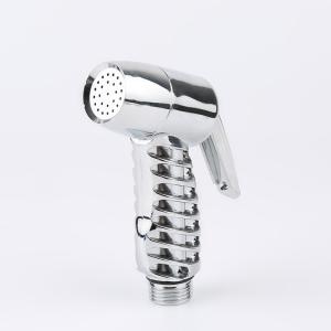 Chrome Plated Hand Spray Shattaf , WC Use Bidet Diaper Sprayer OEM Acceptable