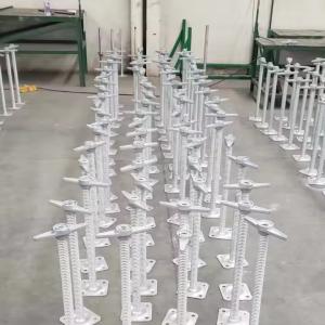 U Head Base Jack Hollow And Solid Scaffolding Steel Screw Base Jack For