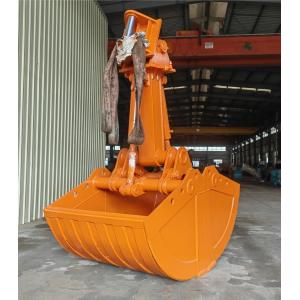 Mechanical Grab Bucket Reinforcing Excavator Clamshell Bucket High Efficiency