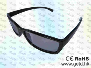 Black Cinema Circular polarized Reald 3D glasses