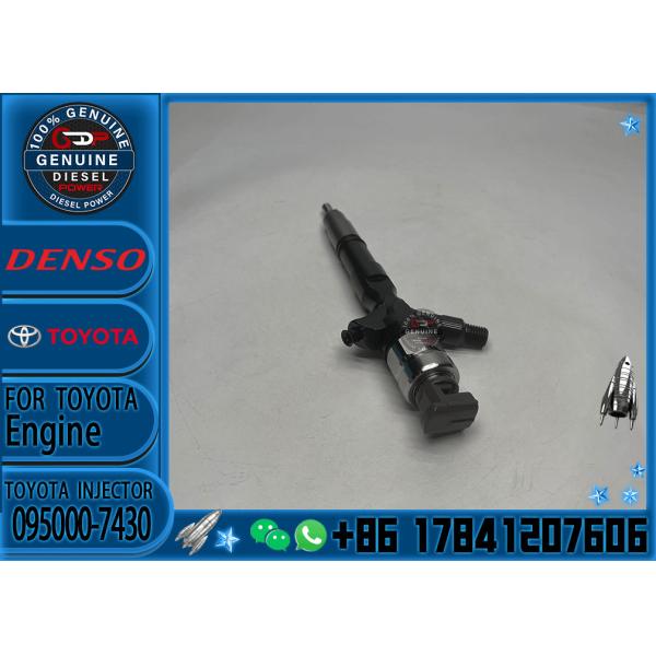 095000-7820 23670-39265 095000-7430 23670-39245 Original fuel Injector Nozzle For Toyota Hilux 1KD 2KD-FTV