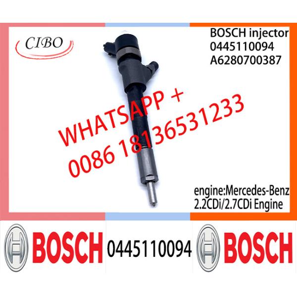 BOSCH Common Rail Injector 0445110093 0445110094 0445110103 0445110104 0445110207 0445110208 for Mercedes-Benz 4CDi