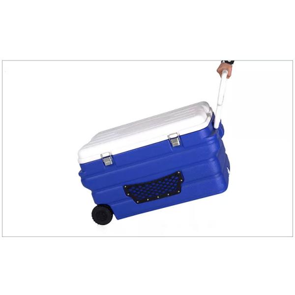 Quality Phefon 90L With Wheels Outdoor Ice Box Cooler Box With Ice Pack for sale