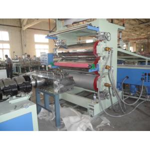 Decoration WPC Foam Board Machine , Double screw Wpc Profile Production Line