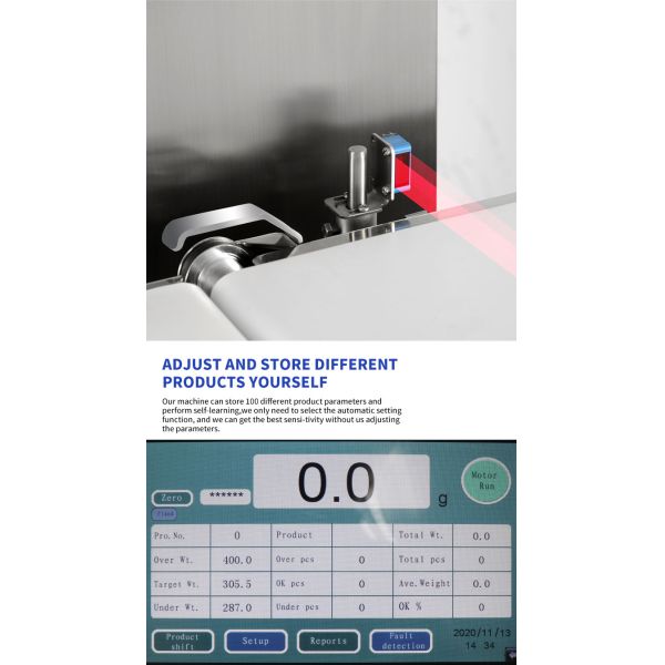 Industrial weighing machine detail