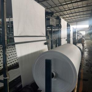 Super Sack Big Bag FIBC Fabric PP Woven Cloth Roll Safety Factor 5:1