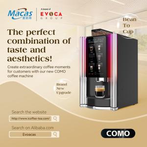 Convenient and Commercial Coffee Vending Machine EVOACAS Table Top Espresso Tea