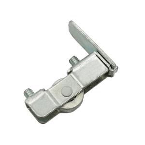 China Zinc Plating Sliding Glass Door Wheels , ODM Iron Wardrobe Door Roller on sale