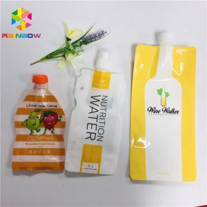 Liquid Beverage 100ml 4oz BPA Free Spout Pouch Packaging