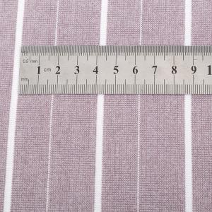 Breathable And Stylish Comfortable Soft Striped Knit Fabric For T-Shirt