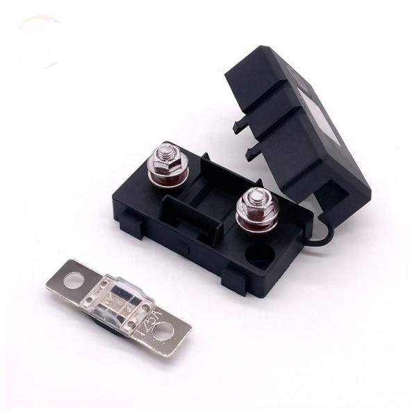 Quality ANS-H ANS Midi M5 M6 Fuse Holder Block In Black For Ur 32V Power Supply Systems for sale