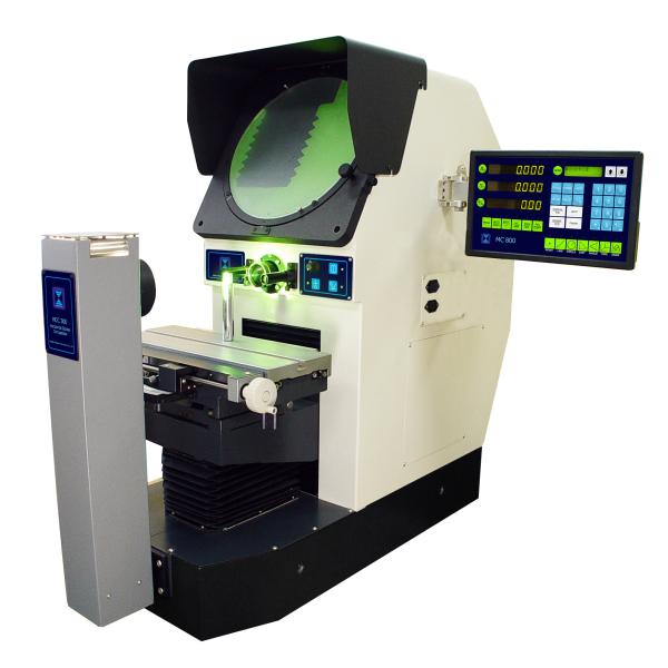 High Precision Dimension Measurement Shadowgraph Horizontal Profile Projector