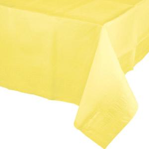Linen Printed Party Paper Tablecloths OEM ODM Service OUCHAME
