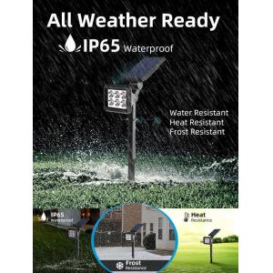 Outdoor Solar Garden Light Landscape LED Lawn Lamp with and Adjustable