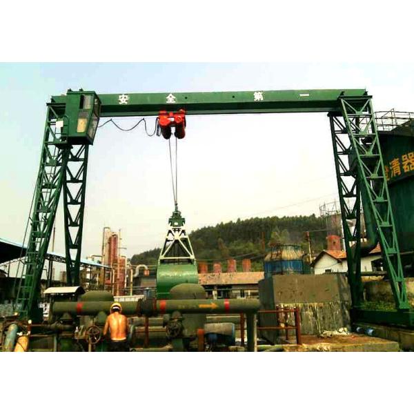 MZ 5-10 ton Double Beam Gantry Grab Crane