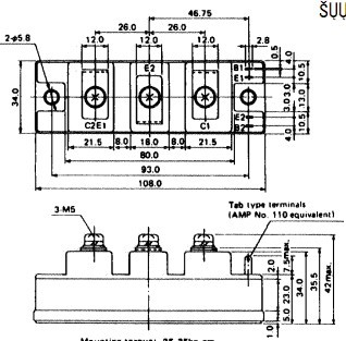 Quality 1DI75F-055 Ultra Low Power/High Speed CMOS SRAM 1M X 16 bit / 2M x 8-bit  FUJITSU IGBT Power Module for sale