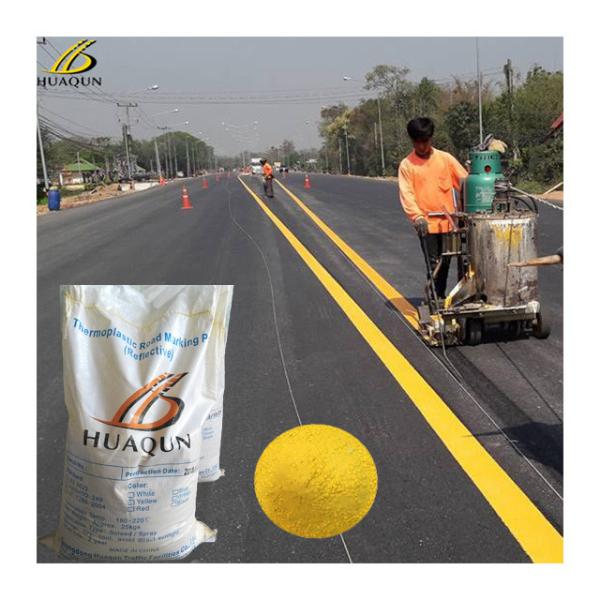 Durable Long Lifespan Reflective Marking Line Paint Traffic Pavement Thermoplast