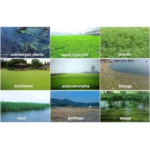 4.5m 65KW 2500m3 Trash Skimmer Machines Aquatic Weed Harvesting Boat