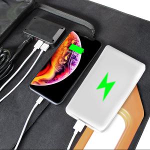 100 Watts 18 Volts Portable Solar Panel Kit (22x21 inch) Folding Solar Charger